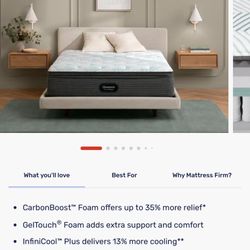 Beautyrest Queen Size Plush Pillow Top Mattress