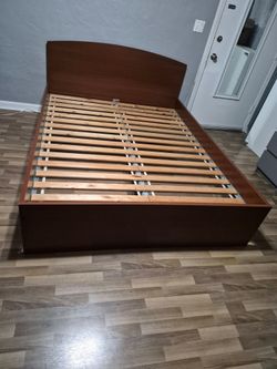 Queen size bed frame