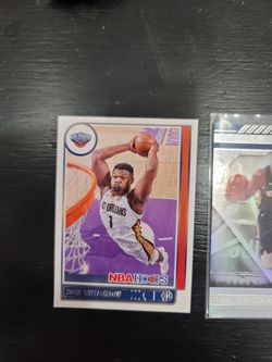 Zion Williamson Panini 3 Card Bundle