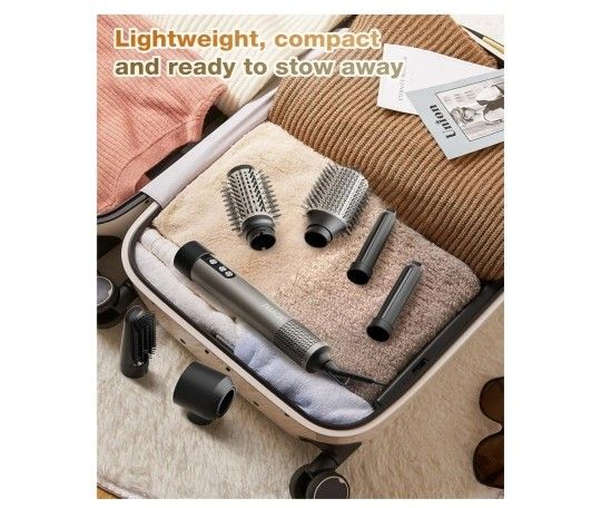 7 MAGIC HAIR DRYER BRUSH 6 IN 1 STYLER 