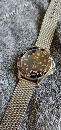 41mm Seiko Seamaster Professional Mod Watch