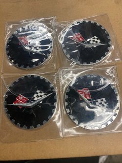 Set Impala knockoff medallion, NEW, sell all 4 $120.00 cash