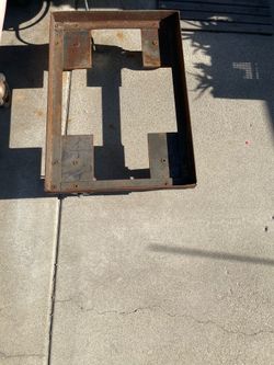 Heavy duty steel dolly