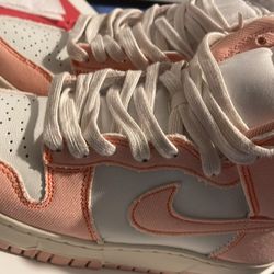 Nike dunk mid pink