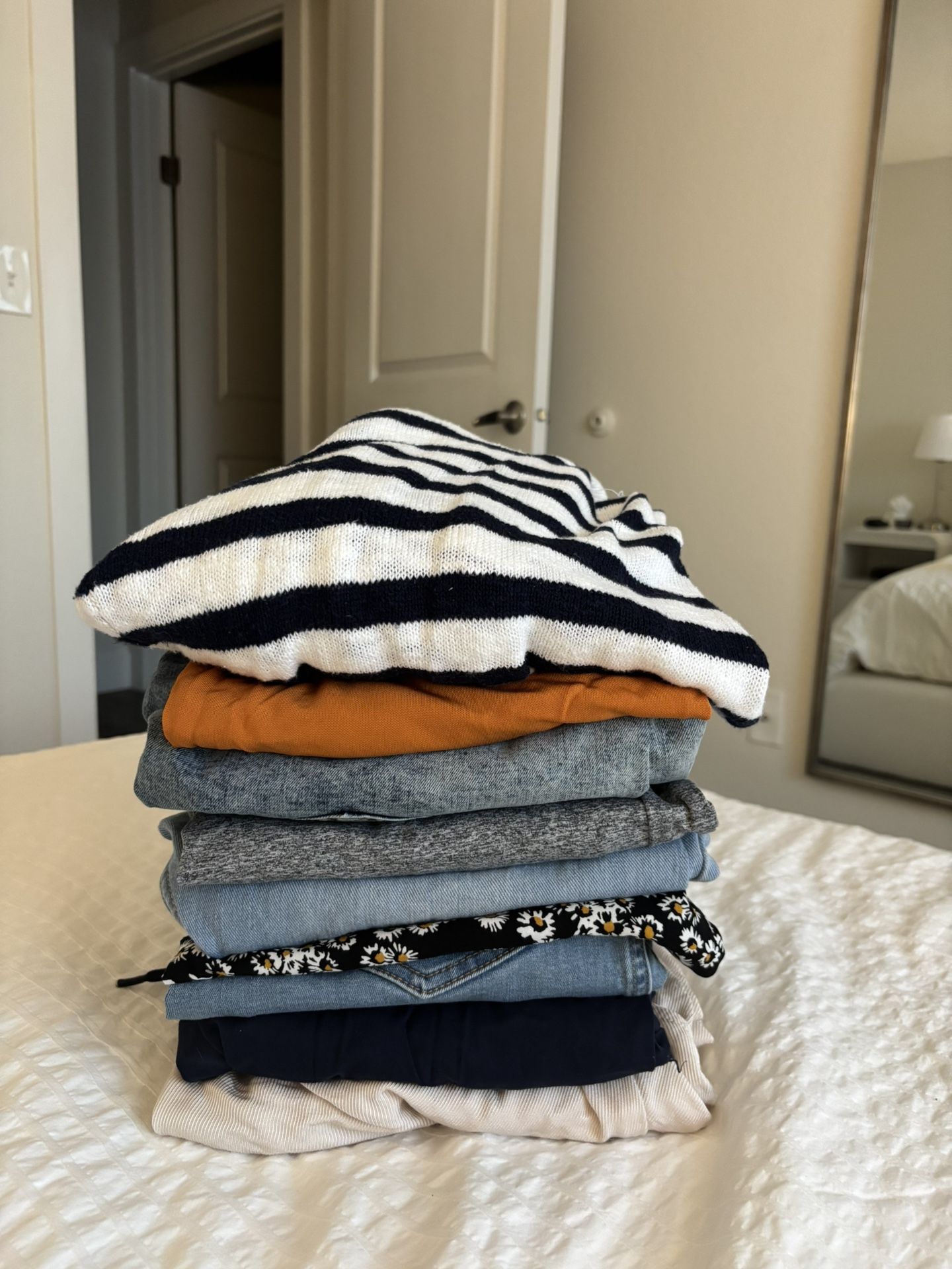 Size Small, 9 Pieces Of Women’s Clothing 