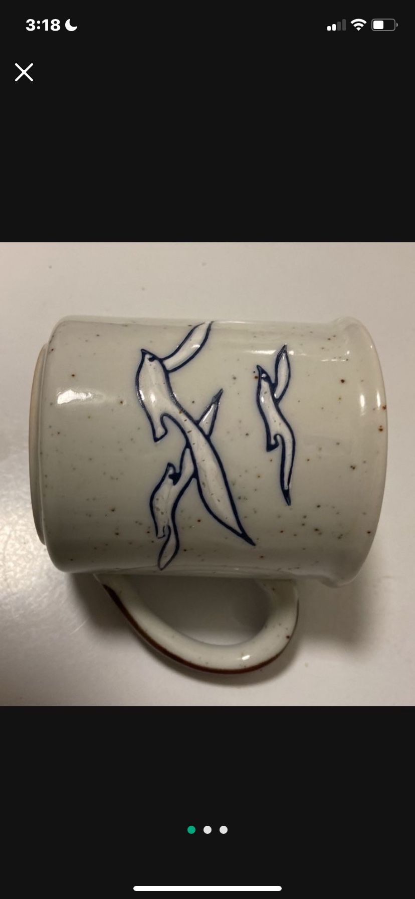 Vintage 10-oz Otagiri Seagull Cup