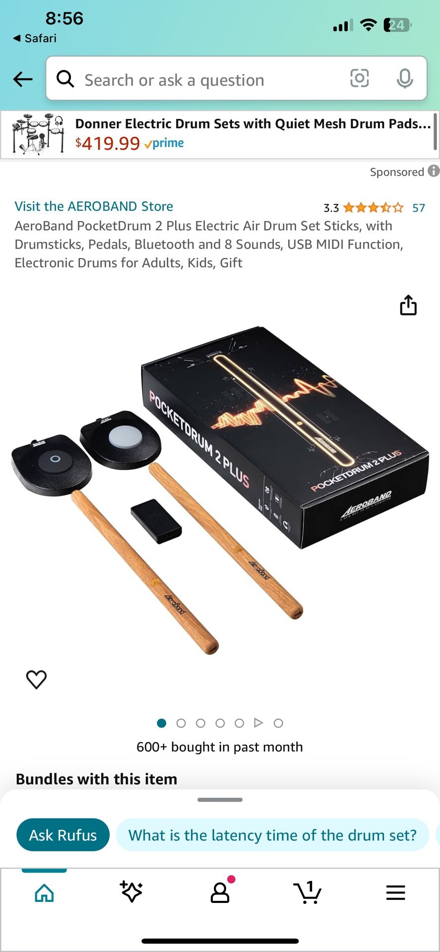 AeroBand PocketDrum 2 Plus
