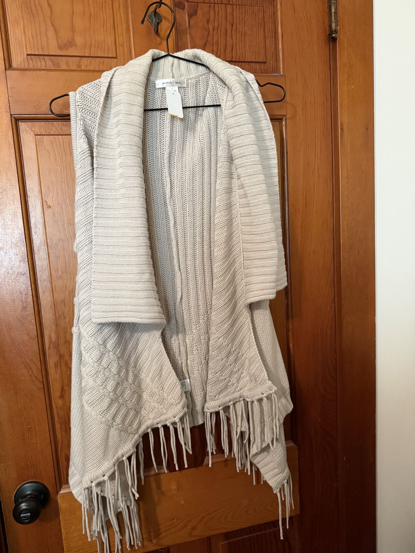 August Silk Sweater Vest