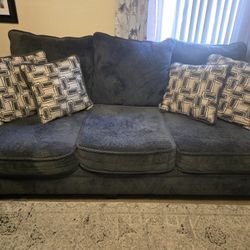 3 PC Living Room Set Smoky Gray