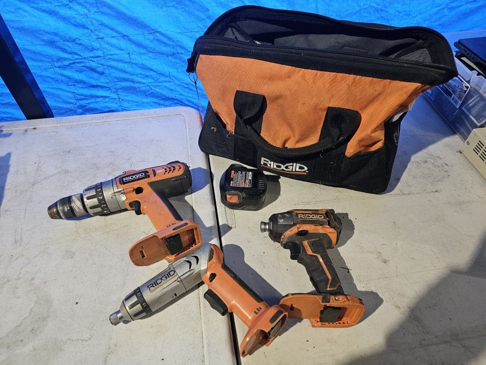Ridgid Tool Set