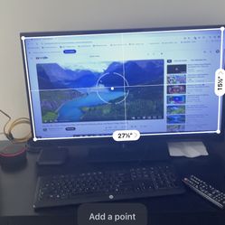 27 Inch Insignia TV With Remote 