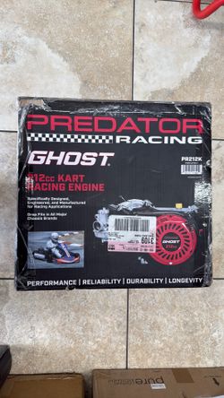 PREDATOR GHOST 212cc Kart Racing Engine Go Cart Snowboard PK212K. NEW