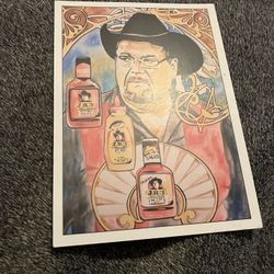 WWE Shop Exclusive Jim Ross Card (2014)