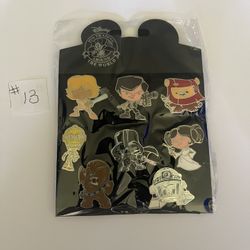 STAR WARS COLLECTOR PINS  - DISNEY - 4 Complete Sets - NEW/From 2013-2018