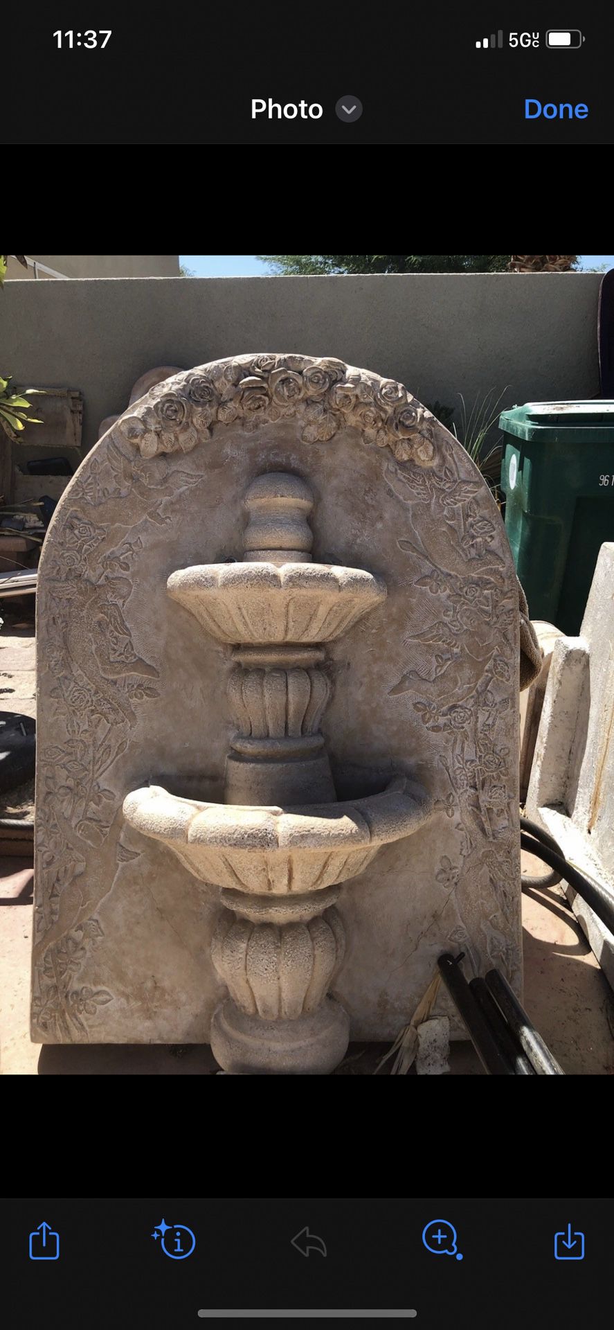 6+ Ft Water fountain 
