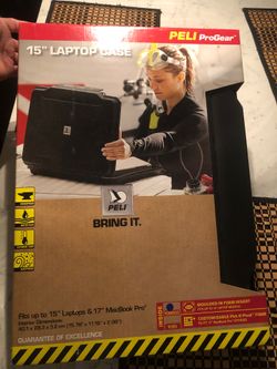 Pelican 15” laptop case