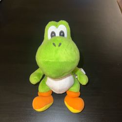 Nintendo Super Mario Green Yoshi 8" Plush Stuffed Animal Toy 2022 JAKKS Pacific