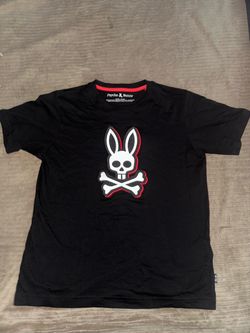 Psycho Bunny Black Graphic T-Shirt