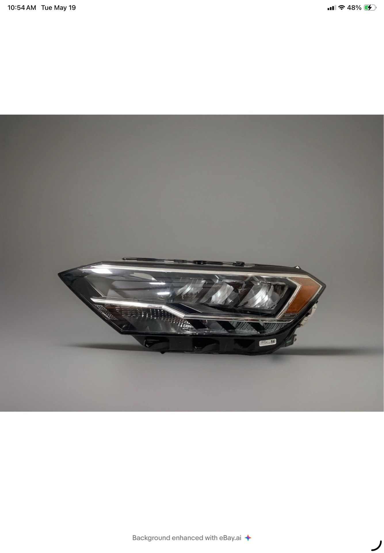 2019 2020 2021 Volkswagen Jetta LED REFLECTOR LEFT HEADLIGHT USED OEM 17A941035E