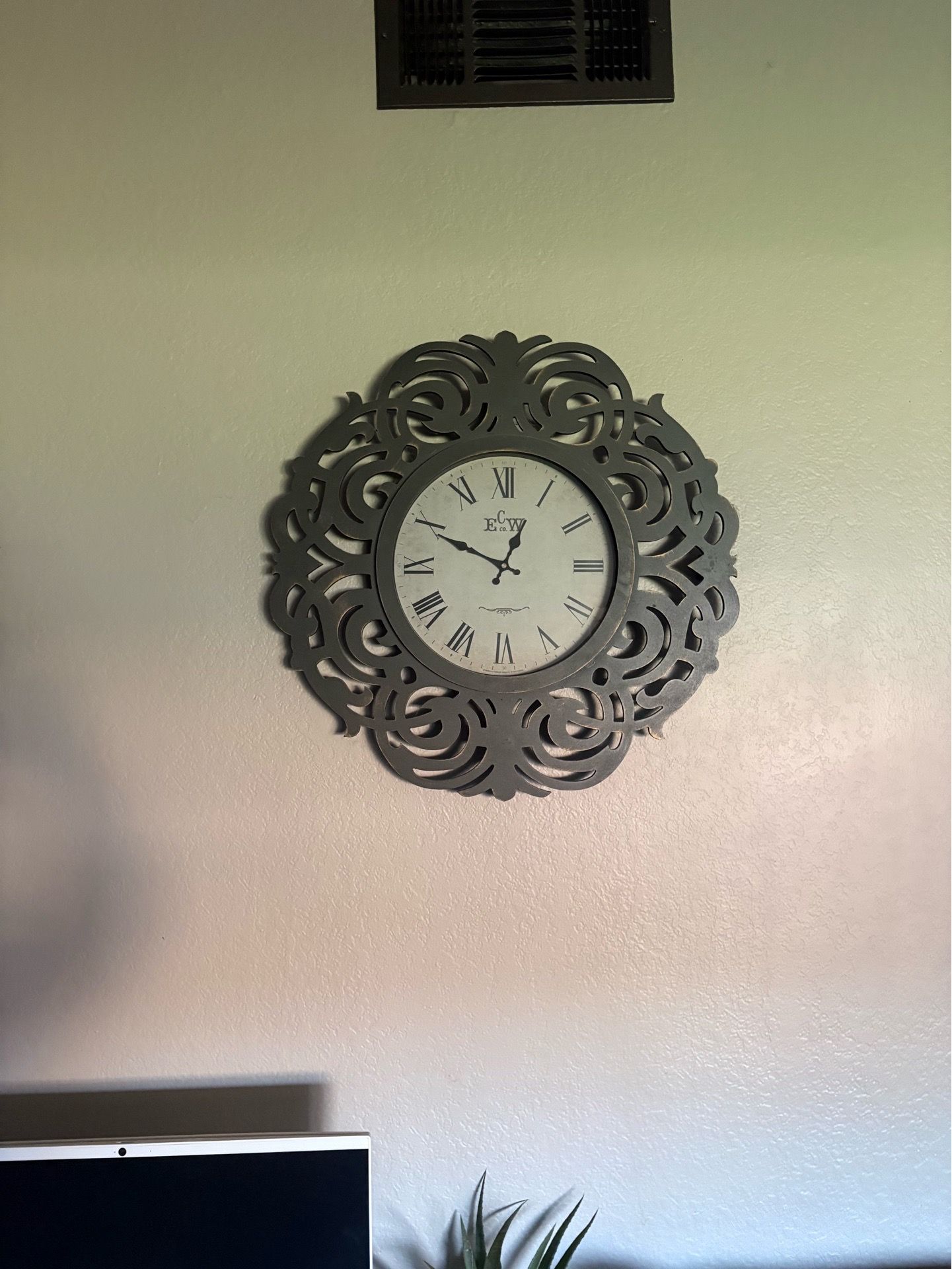 Wooden clock