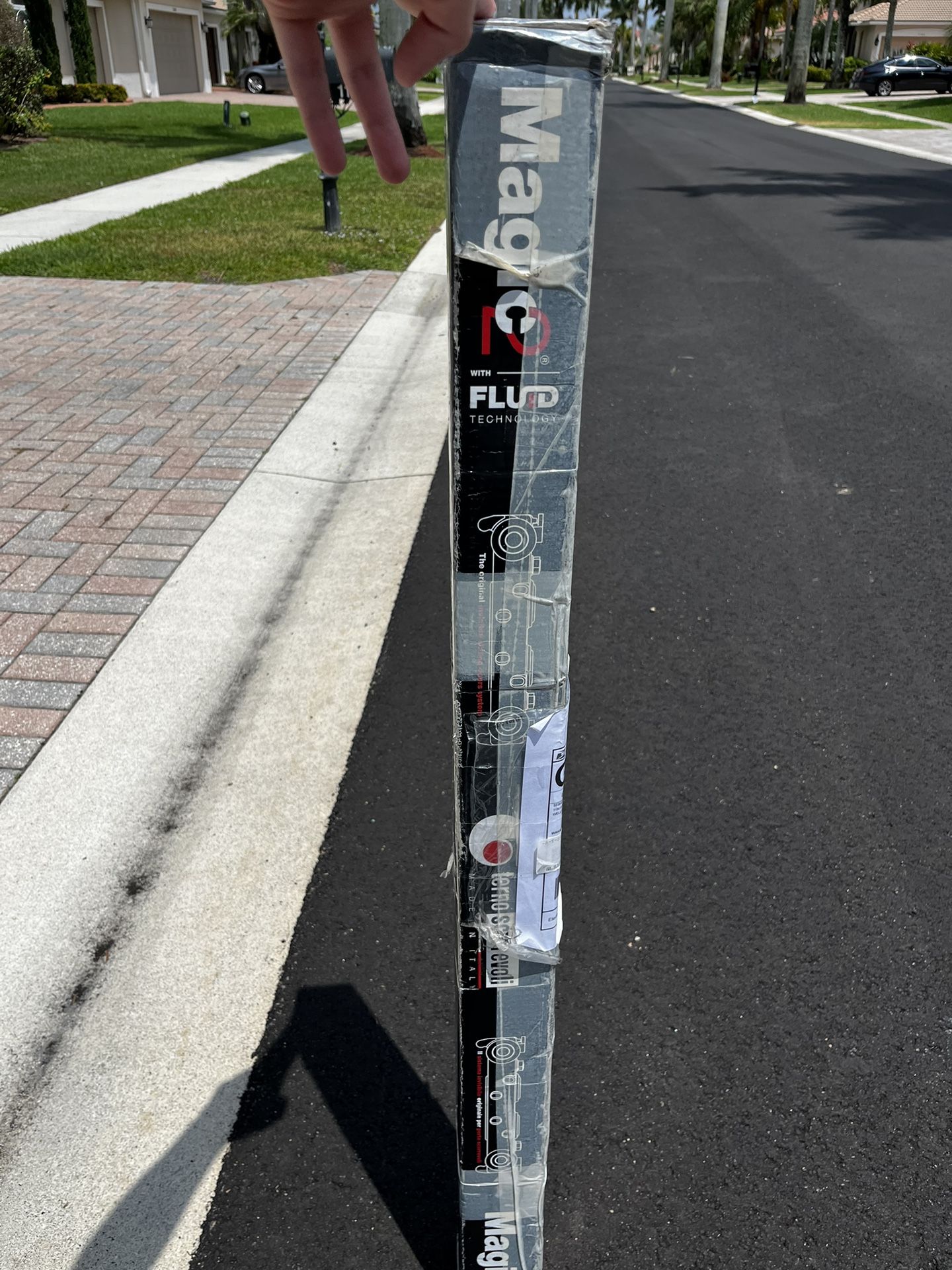 Sliding system for barn wood door. Up to 43” Magic 2 / 1100