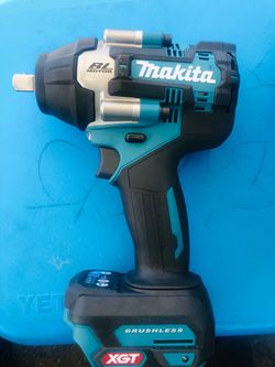 Makita 40V max XGT Brushless Cordless 4-Speed Mid-Torque 1/2 in. Impact Wrench w/Detent Anvil (Tool Only)
