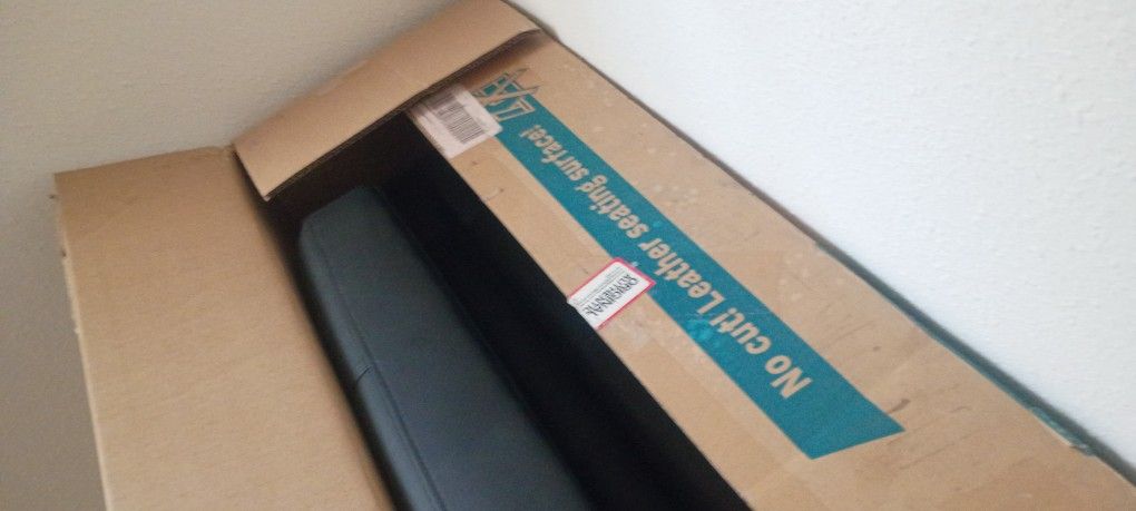 Untouched - Unboxed - Leather Futon