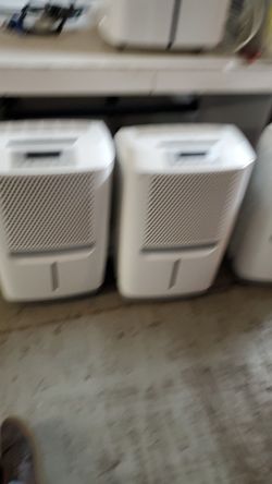 Wow!!Frigidaire dehumidifiers 70 pint