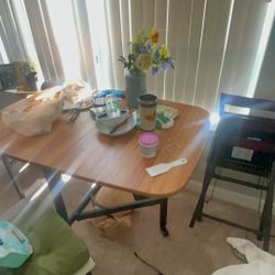 Movable Dining Table 