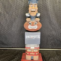 NFL New England Patriots Tiki Totem Statue 