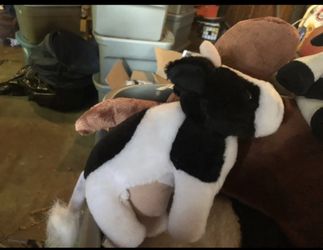 Stuffed animal cow