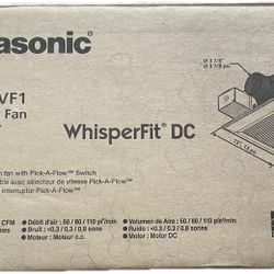 Panasonic Bathroom Exhaust Fan  NEW in Box 