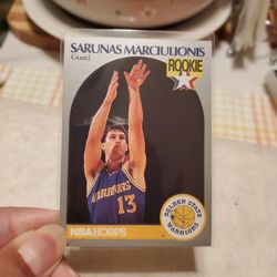 Sarunas Marciulionis Basketball Card 