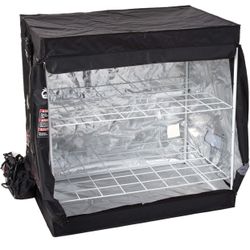 Dr Infrared Heater Upgraded Version 2-Tier 18 Cubic feet Portable Bedbug Heater with Thermometer and Timer, Black, Big 
