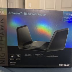 Netgear Nighthawk AX6600 8-Stream Tri-Band WiFi Router