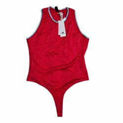 ADIDAS W TIRO Thong Bodysuit Multi Sport Womens Large