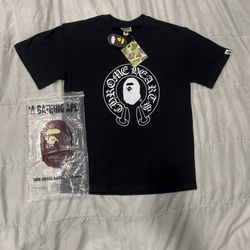 Bape Chrome Heart Tee