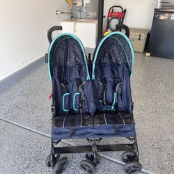 Delta Children Double Stroller Lx