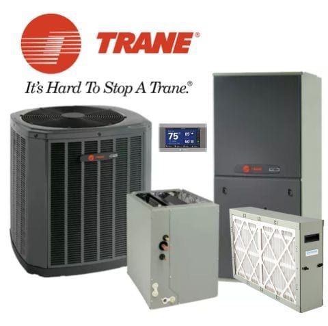 Trane split system AC/heat 14 seer Up to 3 1/2 ton $6900