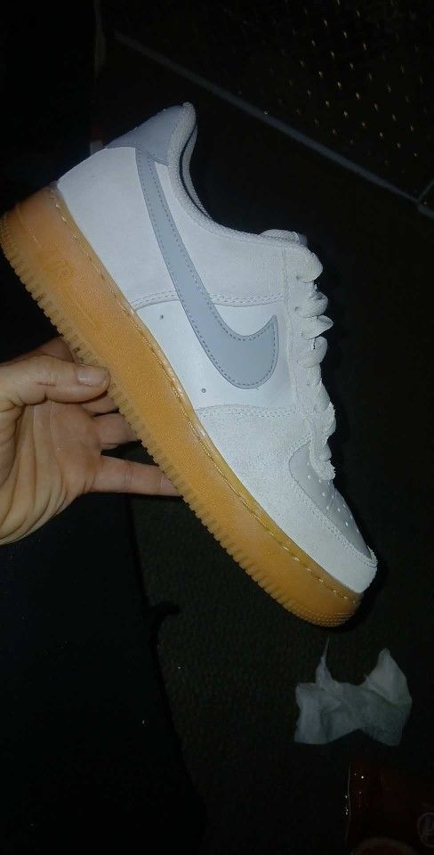 MEN Nike Air Force 1 '07 LV8 Phantom/Lt Smoke Grey (FQ8714 002)