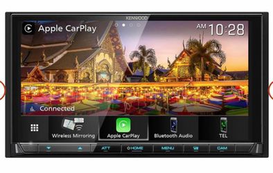 Kenwood Stereo Deck DMX905S with kenwood dashcam DVR-N520