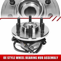 Front Left Side Wheel Bearing & Hub Assembly 97-04 Dodge Dakota, 98-03 Durango