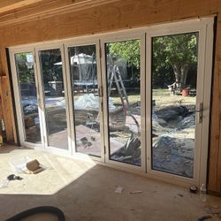 Brand New Aluminum Bifold Patio Door For Sale | Fast Pickup | Multiple Size Available 