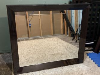 Beautiful Brown lacquer Mirror