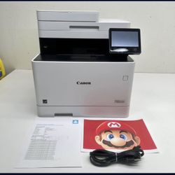Used ** Canon imageCLASS MF741Cdw  printer ** LOW TONER**
