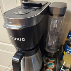 Keurig + the k cups container