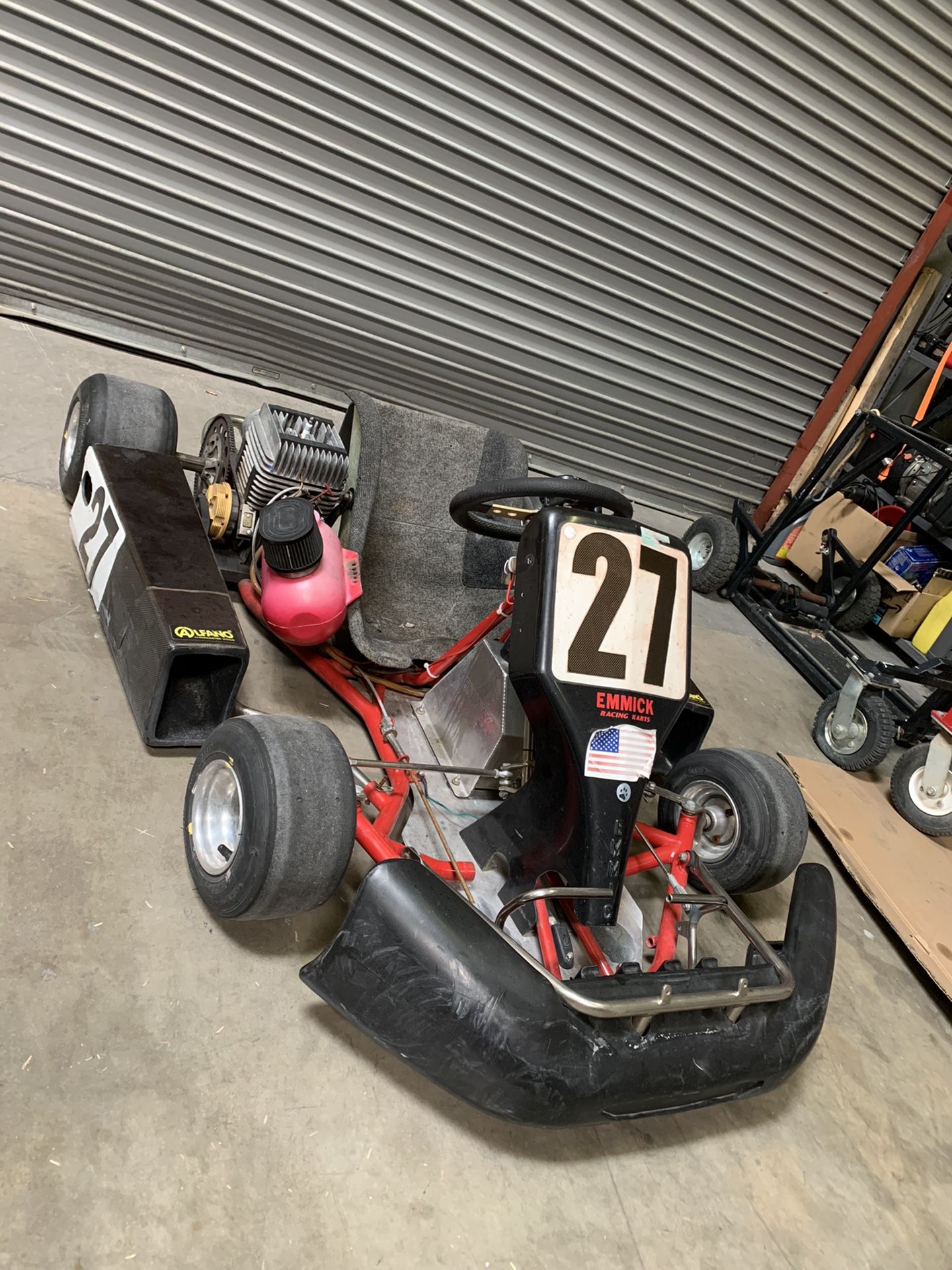 Kt100 2 stroke go kart