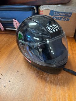 AGV Full-Face Motorcycle Helmet Black