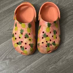 Pineapple Crocs