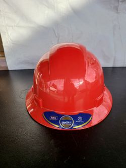 Red Safety Hard Hat